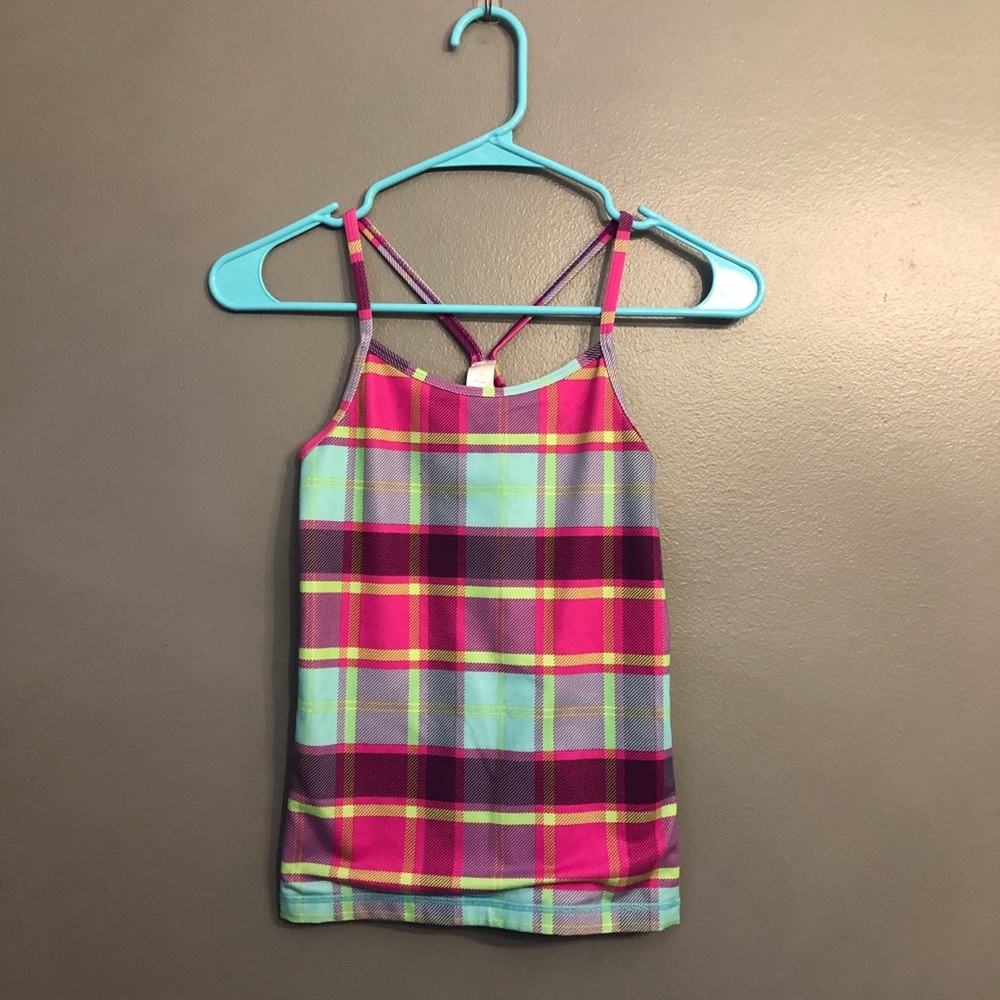 Ivivva girls tank top. Very colorful!